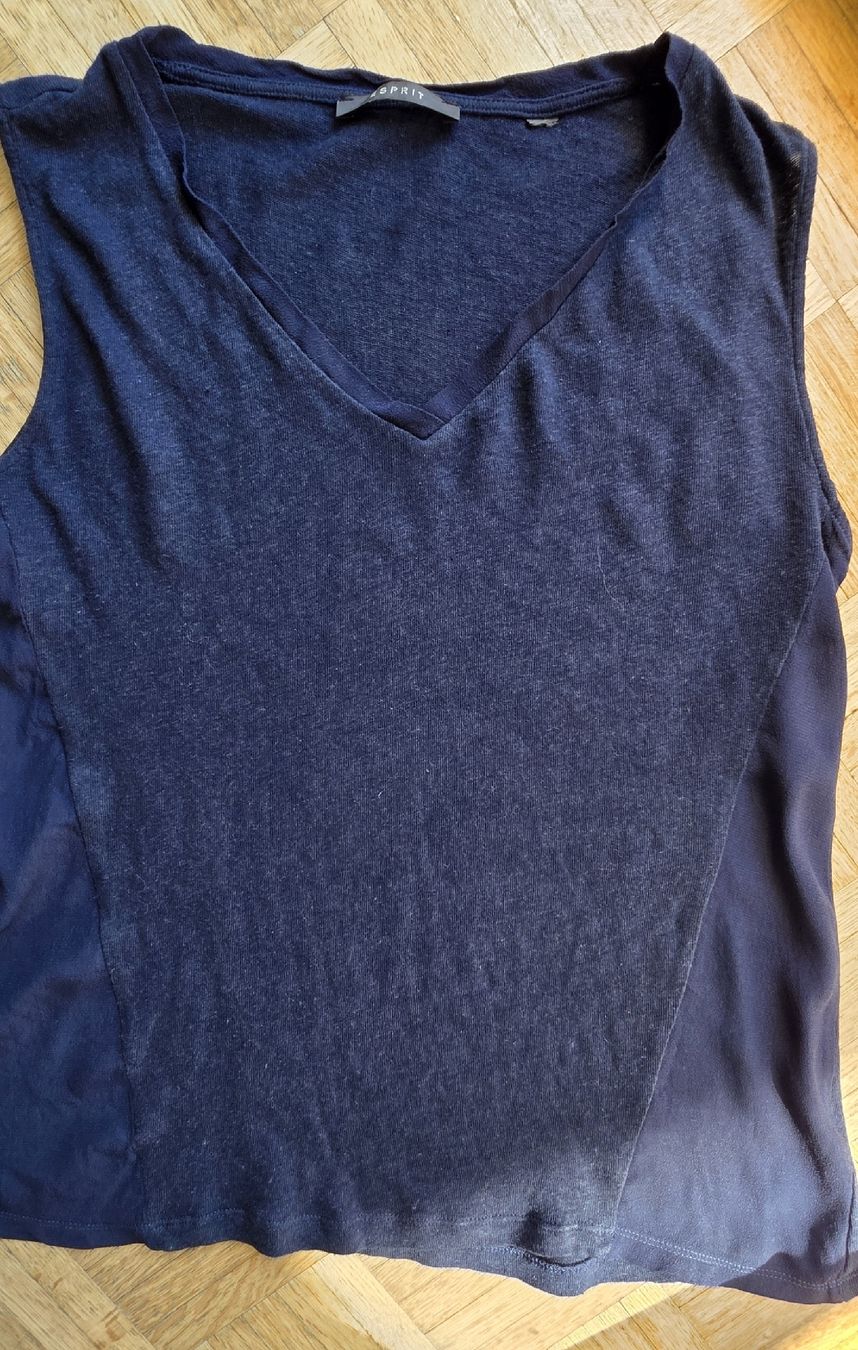Esprit T-shirt: Débardeur /tshirt Esprit M bleu – Usato da Yverdon-les-Bains venduto da van_dq65