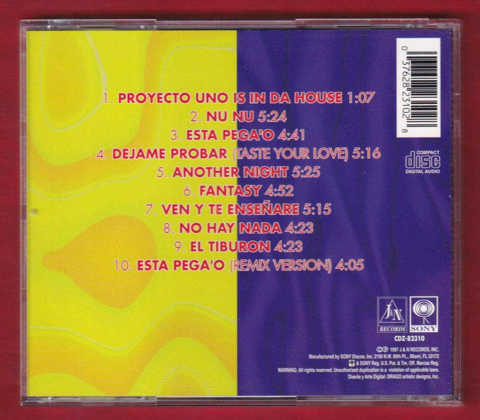 CD: Proyecto Uno - In Da House (CD) – Usato da Zürich venduto da Pfluftl2000 1
