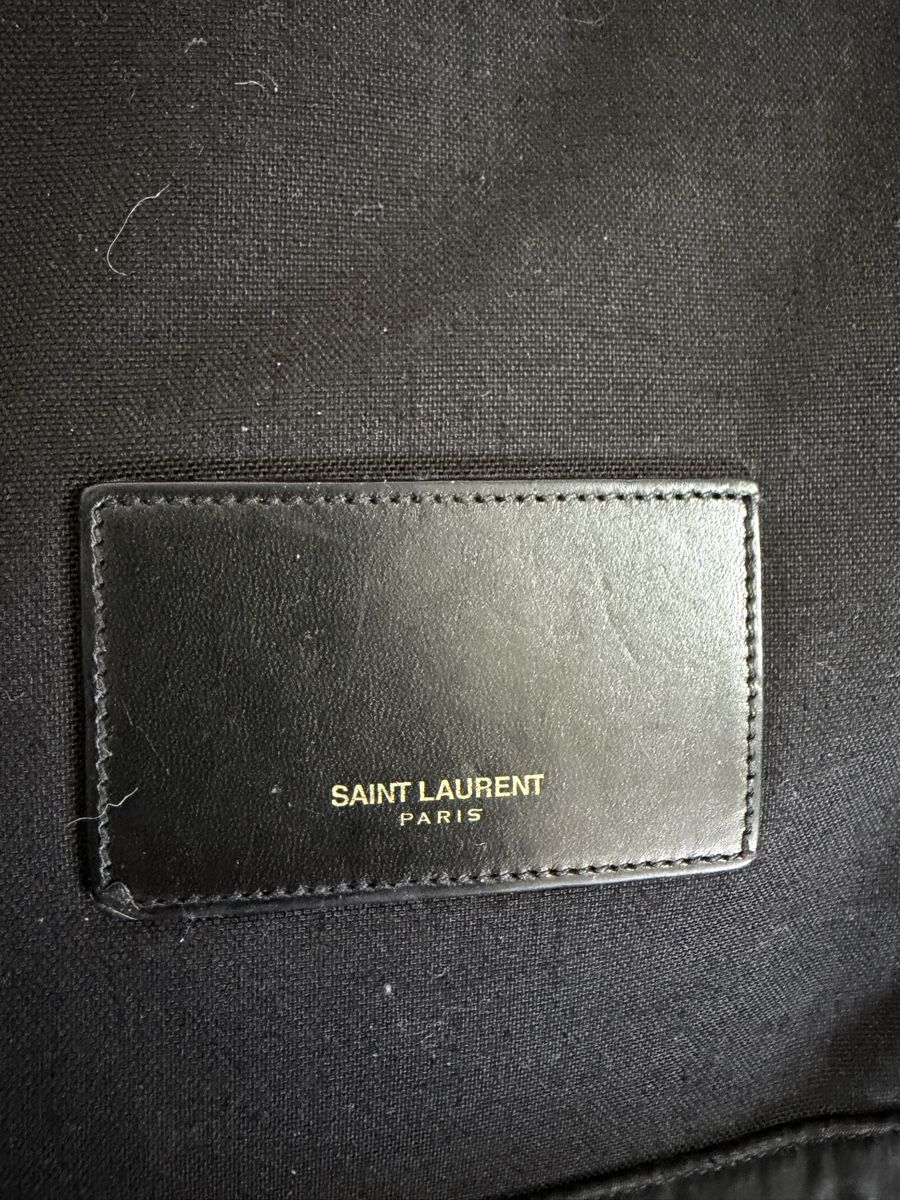 Saint Laurent Zaini: Zaino Saint Laurent Paris nero – Usato da Lugano venduto da can_xdd8 4