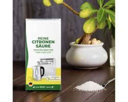 Detartrant nettoyant alimentaire acide citrique / Entkalker