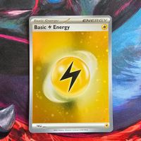 Pokemon Lightning Energy Holo SVE EN 004