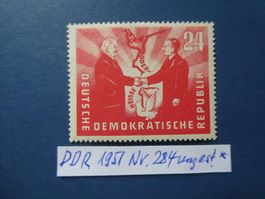 DDR 1951 Nr. 284 ungestempelt *