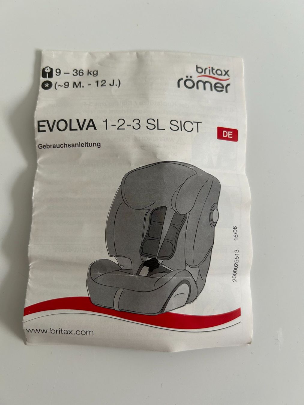 Britax Römer Seggiolini per auto: Römer Britax Evolva 1-2-3 SL SICT – Usato da Zumikon venduto da meter03 4