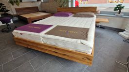 Hüsler Nest 160 x 200 cm und Bettrahmen