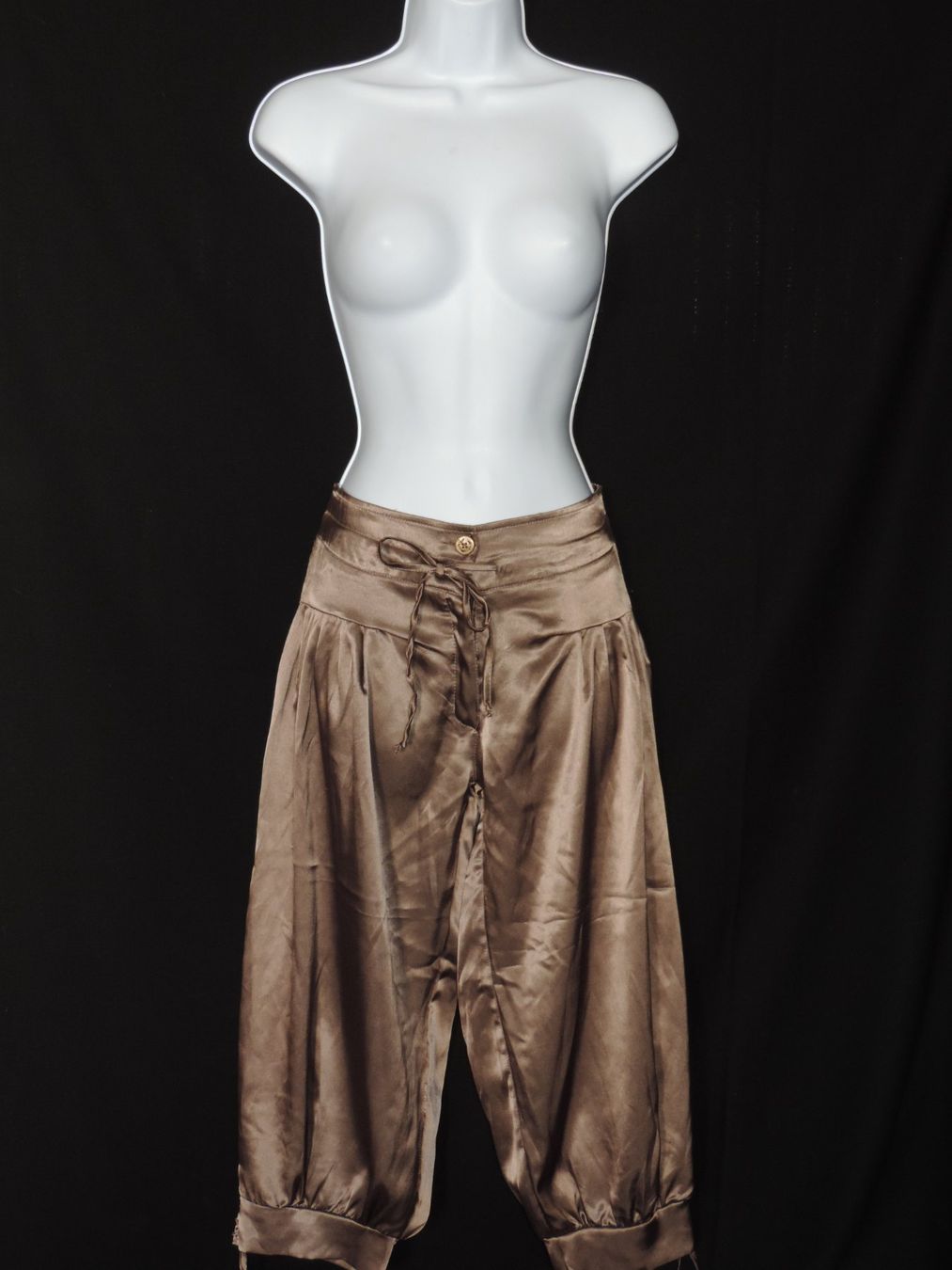 Hosen: corsaire ample brun scintillant – Gebraucht aus Genève von Axelle333 5