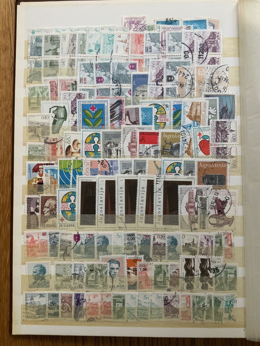 Alle Briefmarken: Jugoslawien Briefmarken – Gebraucht aus Binningen von chr_cr5n 1