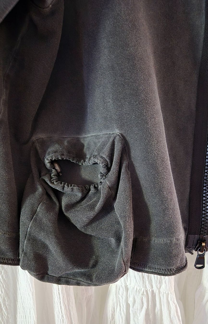 Barbara Speer Jacken: Barbara Speer Sweat Jacke Gr. 2 anthrazit – Gebraucht aus Tagelswangen von GABGABFI 2