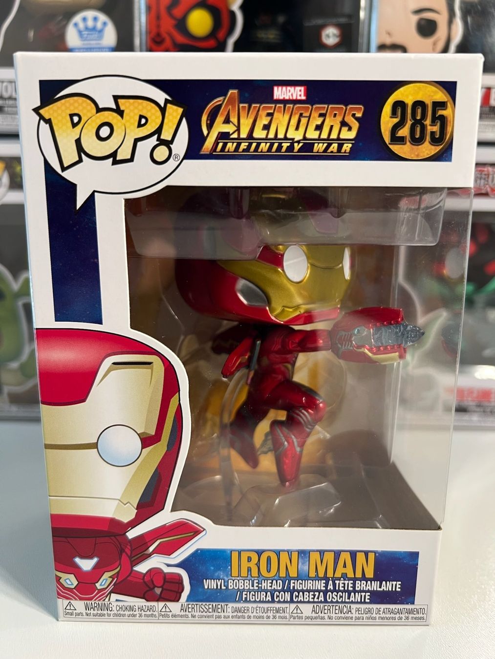 Funko Statuette: Funko POP! Marvel Avengers Infinity War Iron Man – Usato da Le Mouret venduto da perfectbijou