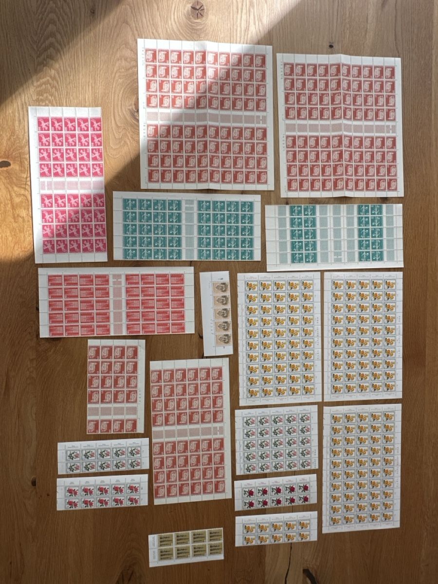 Tous les timbres: Schweizer Briefmarken Sammlung Bogen ungestempelt – Neuf (Voir description) à Theilingen par Gallina83
