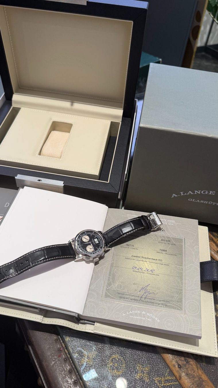 A. Lange & Söhne Montres: A. Lange & Söhne Datograph Platinum 39mm – D'occasion à Randogne par 2G1909 4