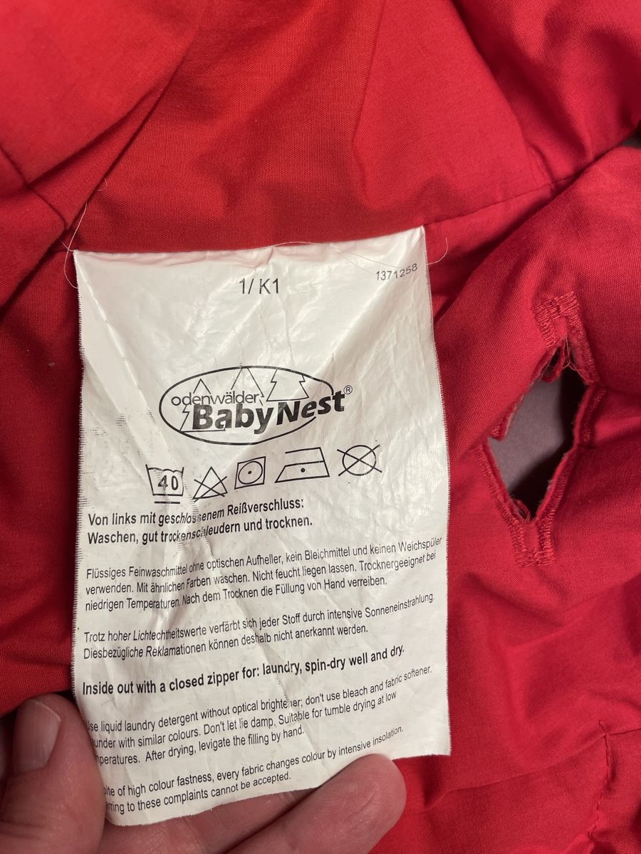 Odenwälder Sacchi a pelo: Mucki Fusssack  – Usato da Bergdietikon venduto da stefania_88 3