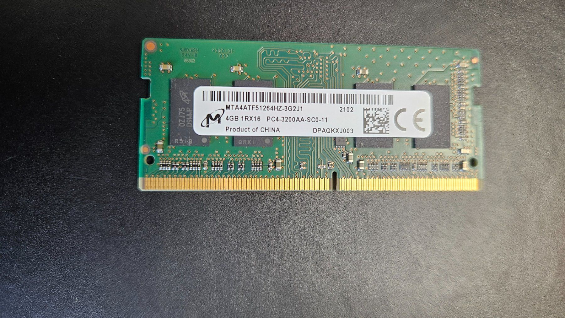 Memory / RAM: 253x 4GB DDR4 SO-DIMM Laptop RAM – Gebraucht aus Linden von nil_q7tz