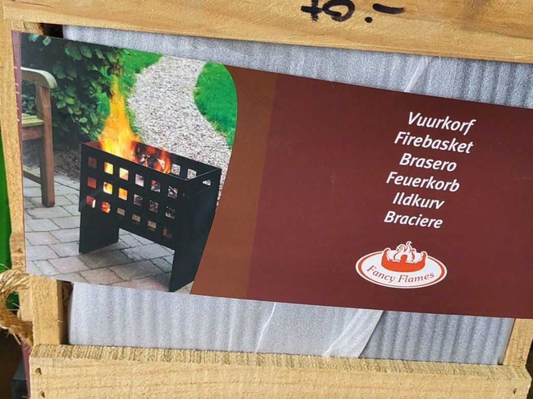 Bracieri: Feuerkorb von Fancy Flames 50cm – Nuovo e nell'imballaggio originale da Diessenhofen venduto da Osio