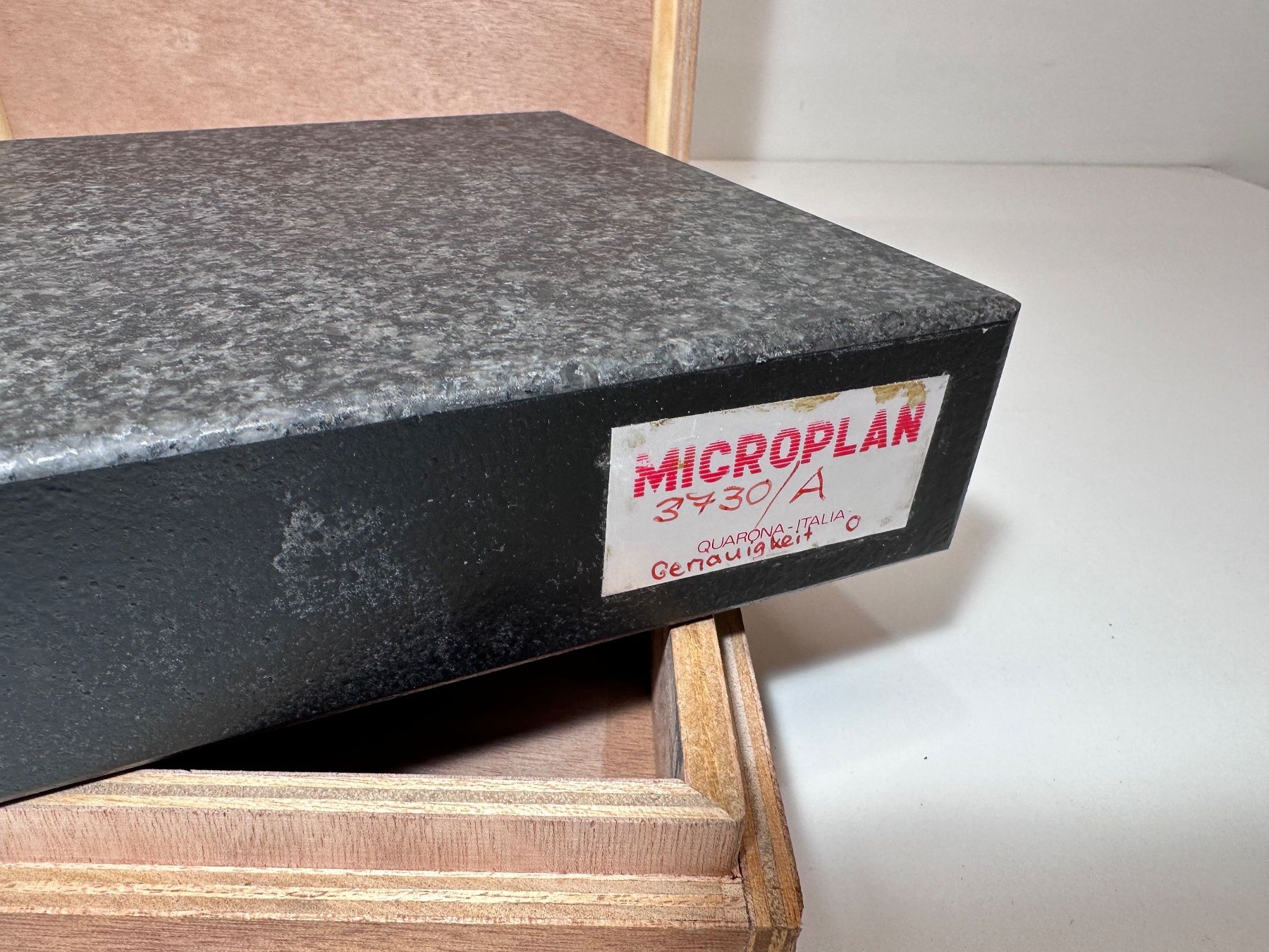 Messen: Messplatte Messgranit Granitplatte Microplan Quarona 300x200 – Gebraucht aus Boswil von  5