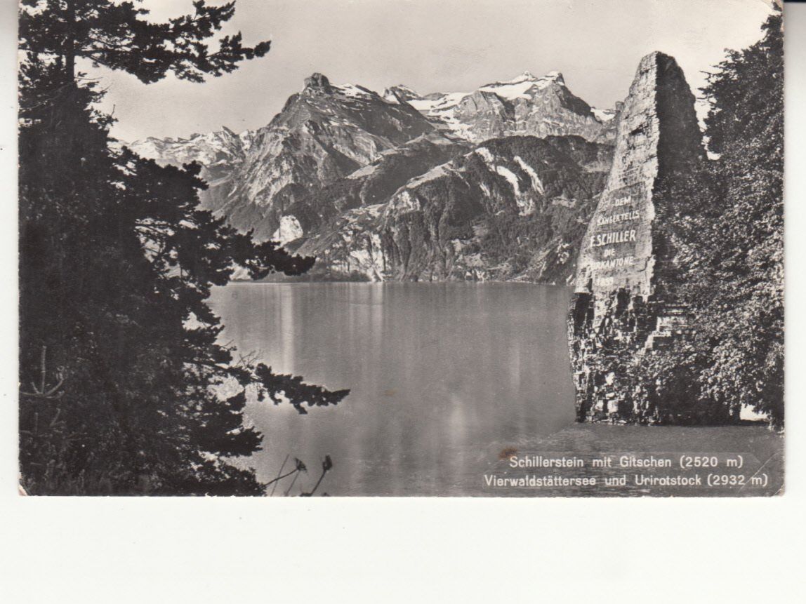 Cartes postales: Schillerstein ca. 1950 – D'occasion à Bürglen TG par StampGraf