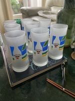 Lot de 8 verres Malibu vintage,idéal pour l'été!😎🍹 (52)