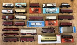 Märklin Güterwagen 24 Stk Sammlung