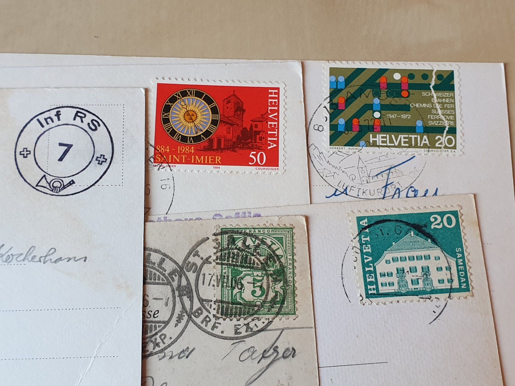 Cartoline postali: 10 x Karten St. Gallen ab 1906 – Usato da Stansstad venduto da collectorsshop 7