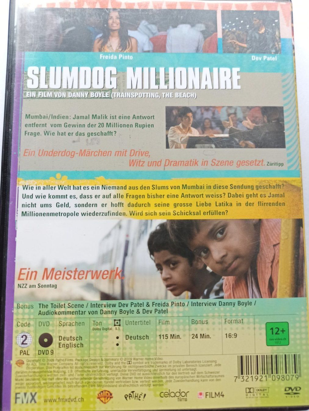 Tutti i DVDs: Slumdog Millionaire – Usato da Dübendorf venduto da kb86_MOVIE 1