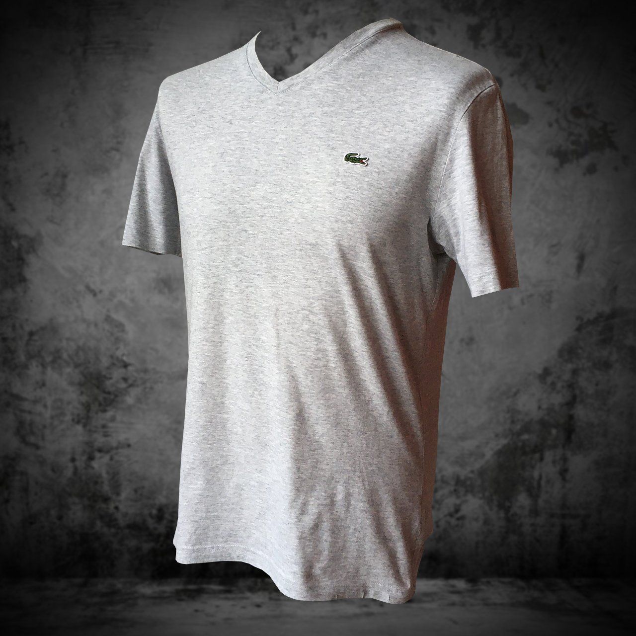Lacoste T-shirt: T-Shirt Lacoste Regular Fit Grey Men M – Usato da Genève venduto da ang_7j7j