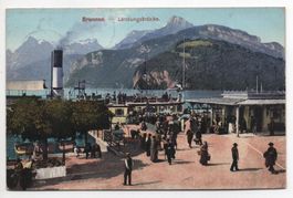 BRUNNEN Landungsbrücke - Dampfschiff