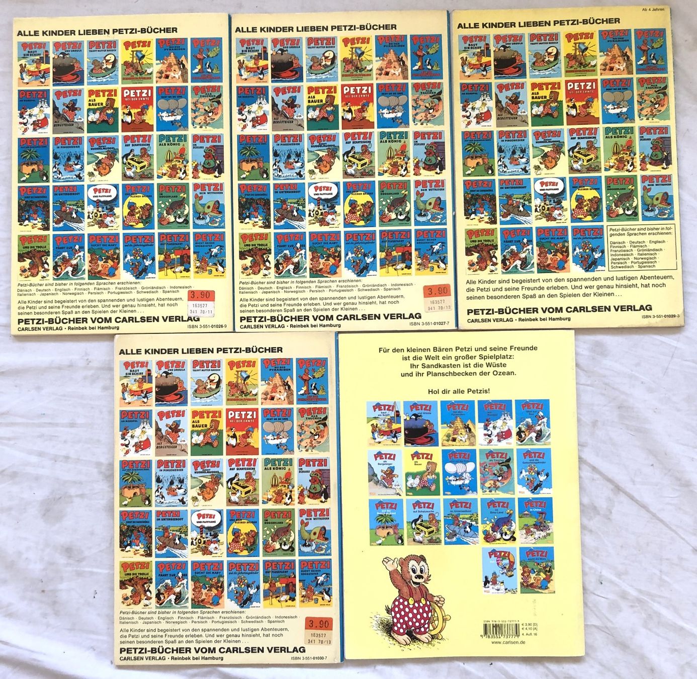 Fumetti: 21x PETZI - Hefte - Carlsen Verlag – Usato da Schaffhausen venduto da durruti 7
