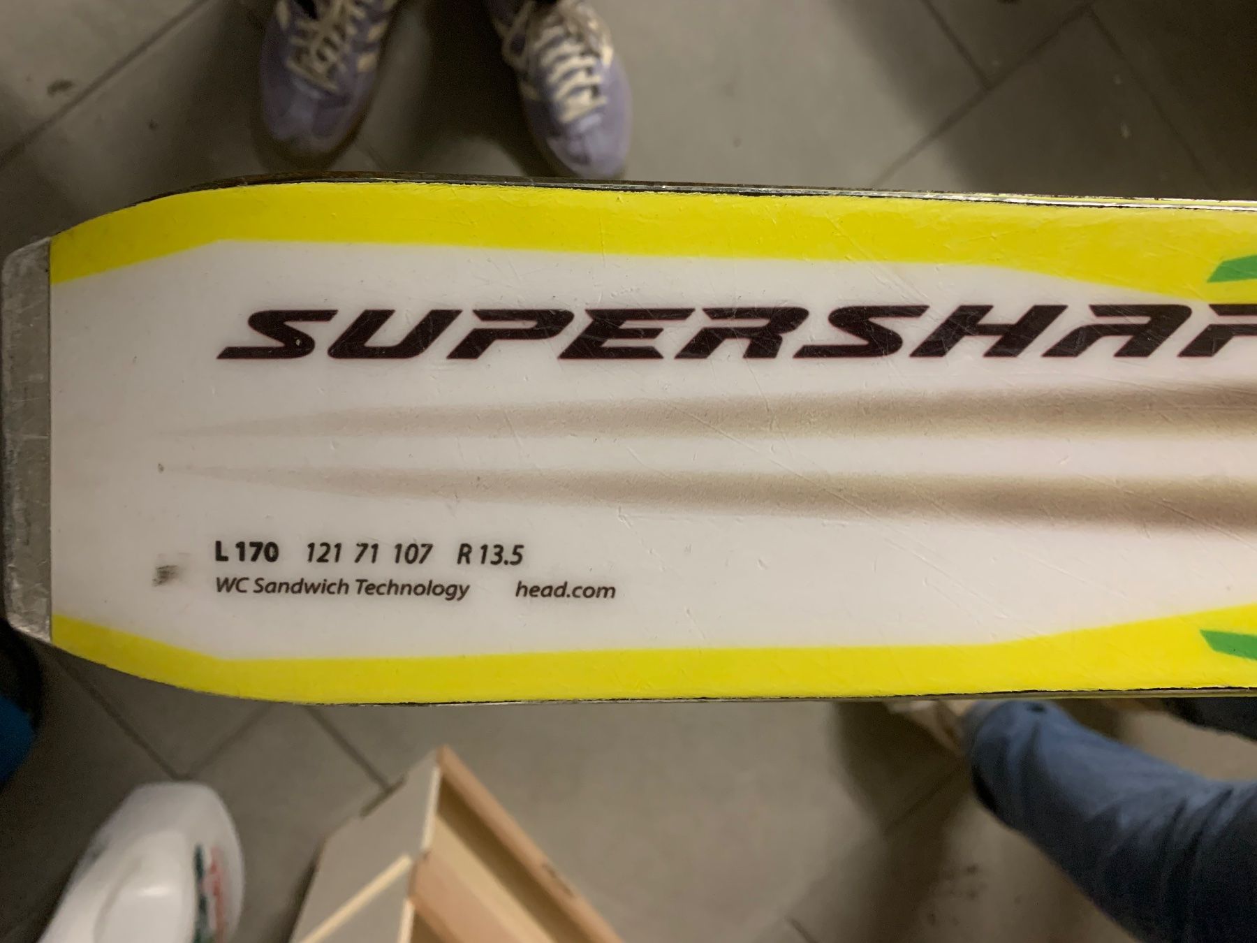 Head Sci: Head Magnum Ski + Skischuhe – Usato da Zürich venduto da aep_8mvj 3
