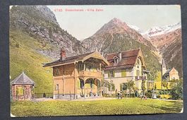 Göschenen - Villa Zahn, ca. 1915