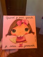Petit tableau enfant Isabelle Kessedjian gourmande tbe