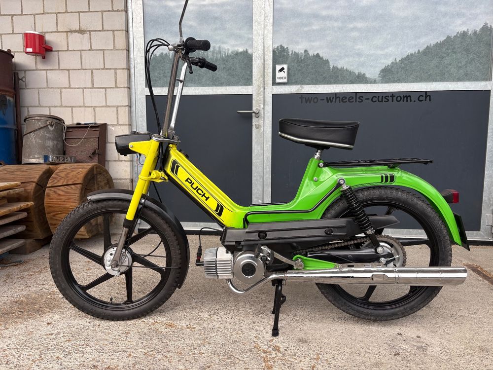 Puch Maxi S - YellowGreen - Neuaufbau (Gebraucht) in Grosswangen für ...