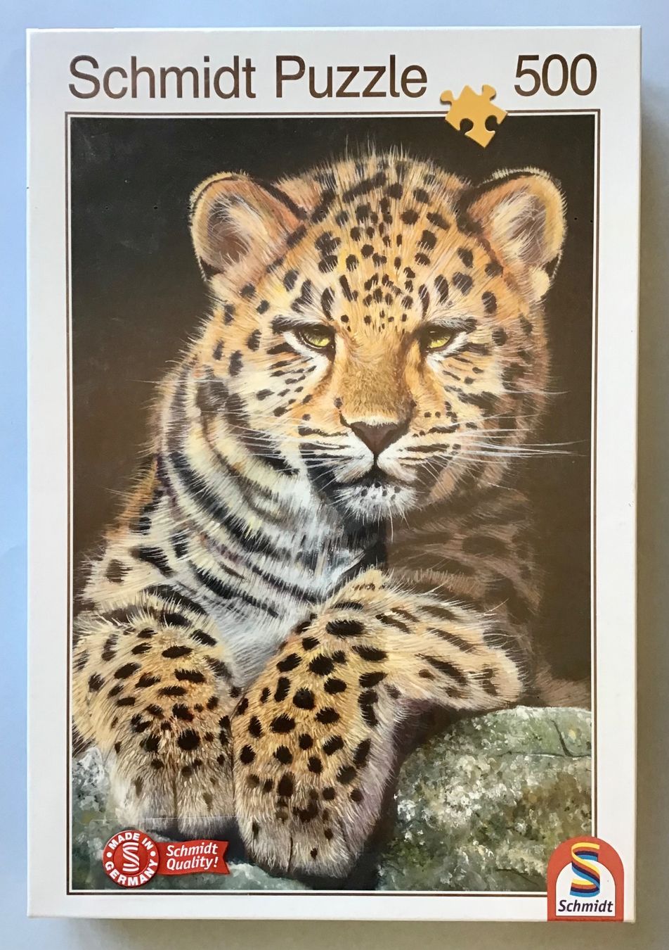 Puzzle: Ungeöffnet und eingeschweisstes Puzzle: kleiner Leopard – Nuovo e nell'imballaggio originale da Bubendorf venduto da Alpenheidi