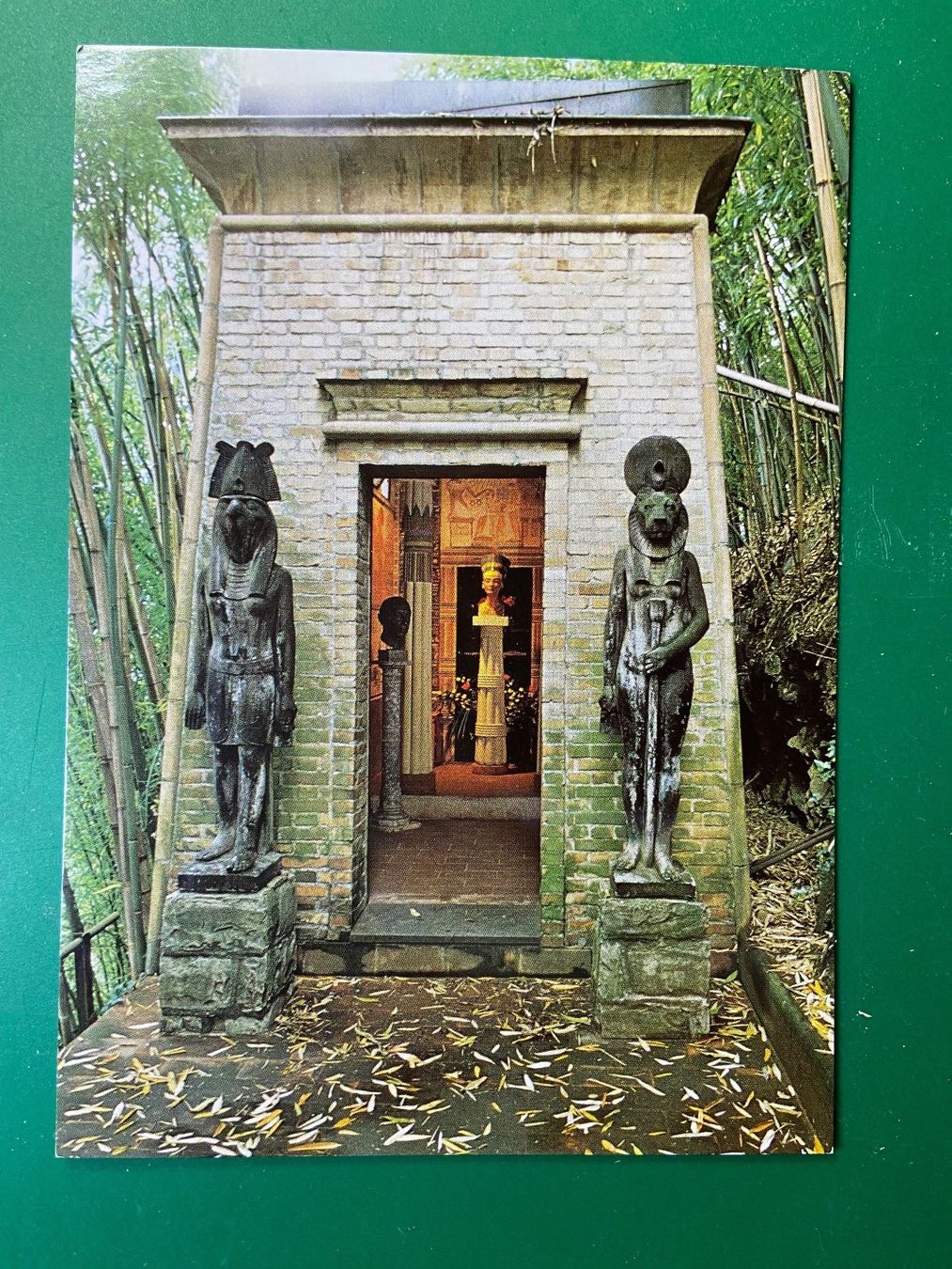 Cartoline postali: Parco Scherrer - Morcote - Tempio egiziano – Usato da Steg VS venduto da _vinci_