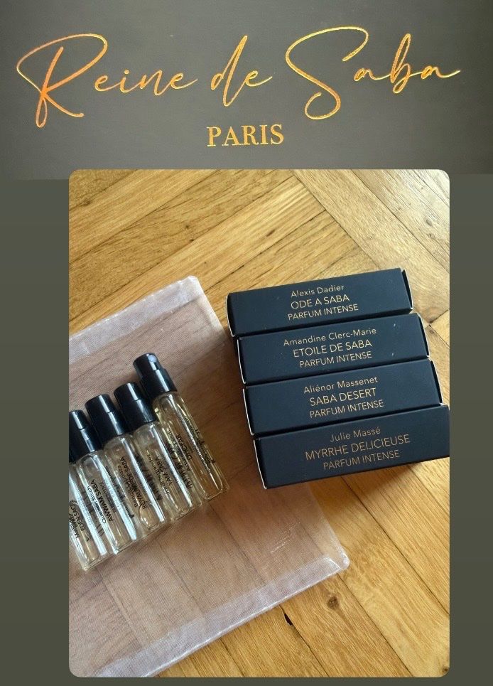 Parfum & Eau de Toilette: Reine de Saba Parfum Set – Gebraucht aus Berg TG von perfume-girl