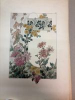 Jugendstilwohnung? Antike handcolorierte Drucke um 1900