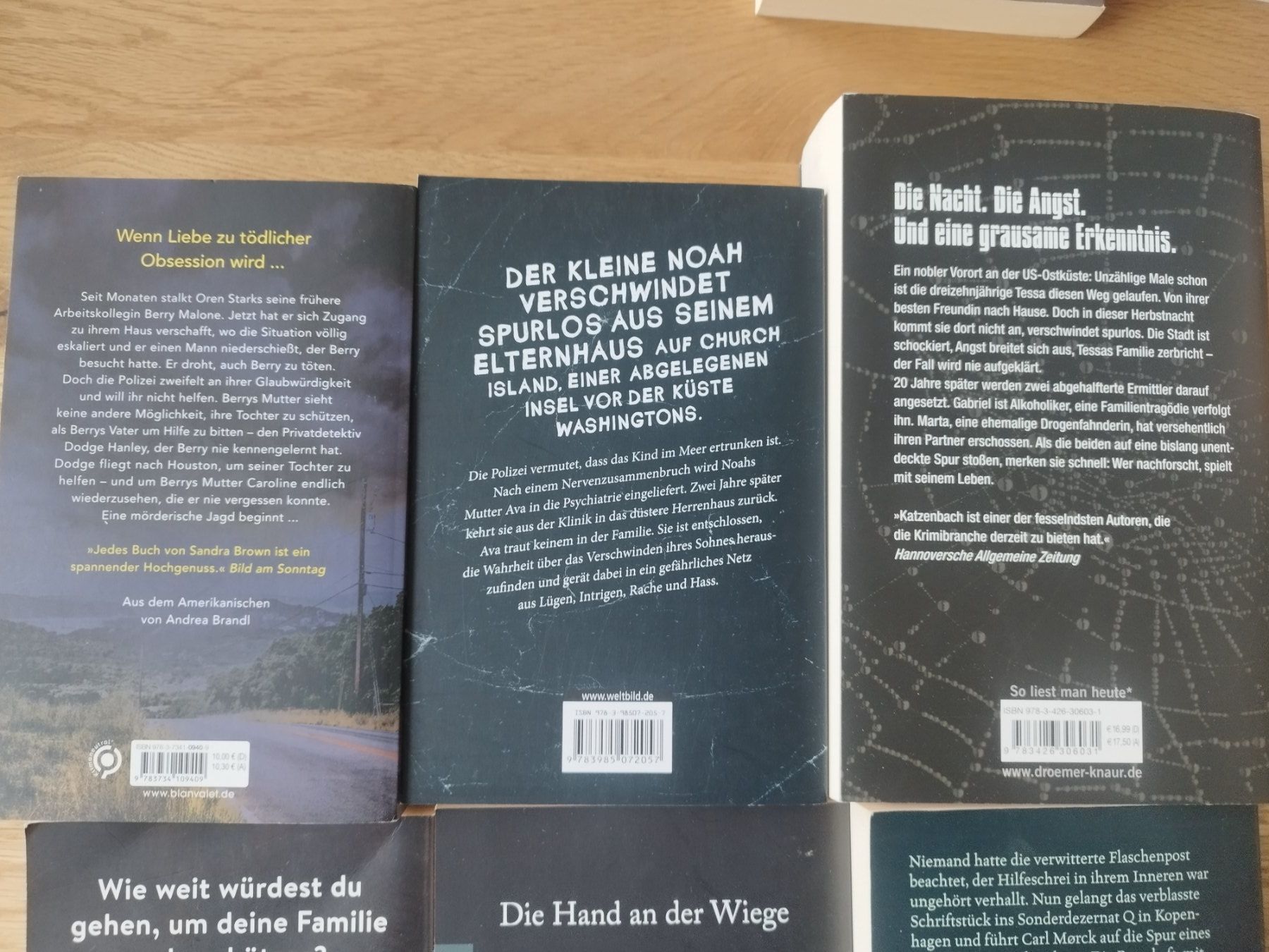 Libri: Bücher-Set - Thriller – Usato da Buchrain venduto da samsam013 2
