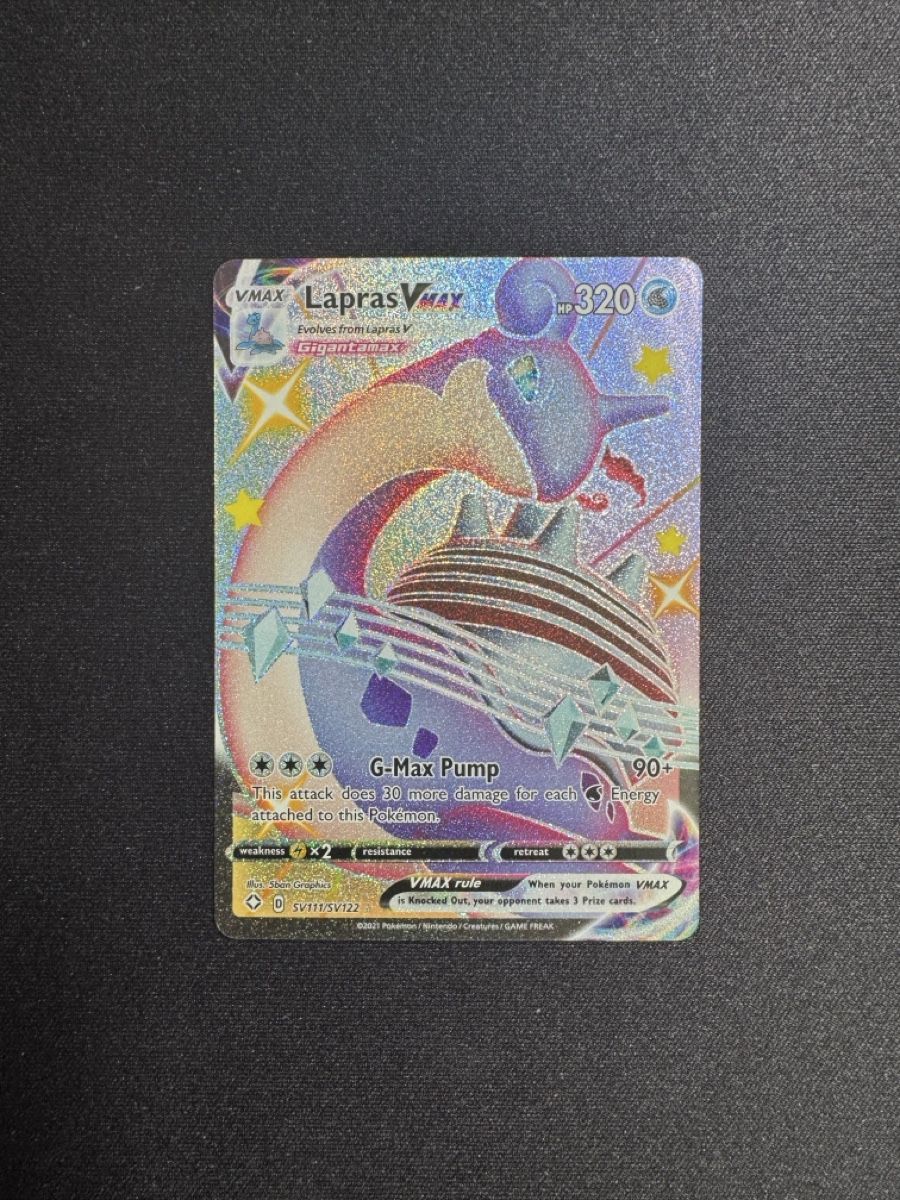 Pokémon Carte collezionabili: Lapras Vmax EN - Near Mint – Nuovo (secondo la descrizione) da Horgen venduto da ric_tz6s