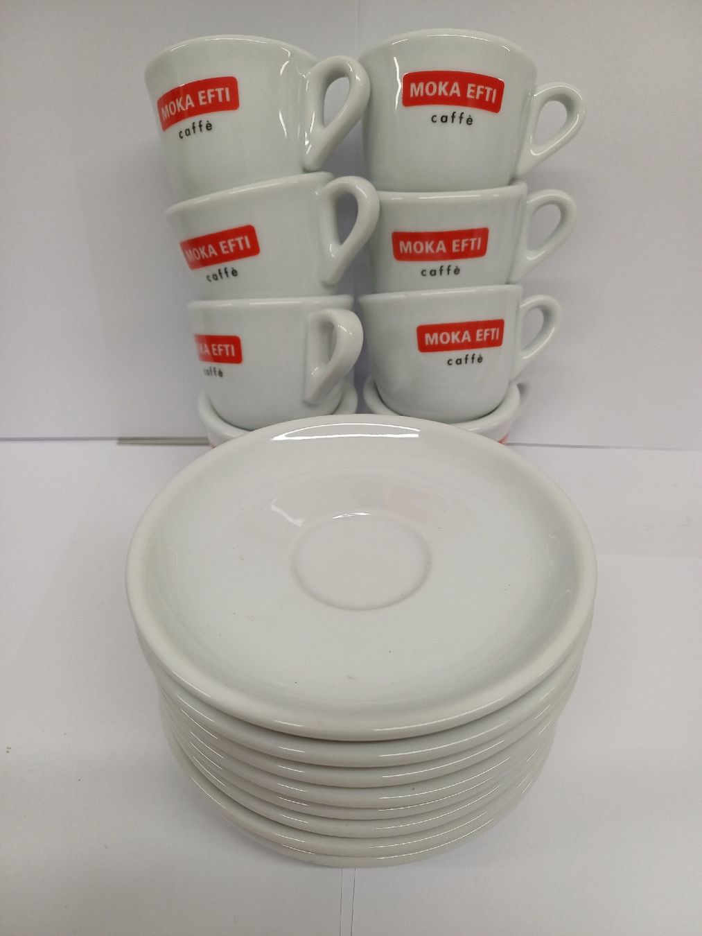 Tassen: 8 Espresso Tasse und Teller von Moka Efti – Gebraucht aus Landquart von brax90 1