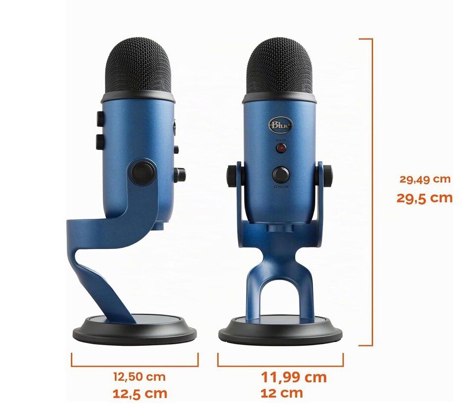 Logitech Microfoni: Logitech Yeti Blue USB Mikrofon – Usato da Rüschlikon venduto da topswissvintage 3