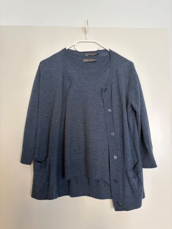 FFC Twinset; Jacke mit Pullunder Grösse M