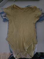 Gelber Baby Body, Kurzarm, Grösse 98 