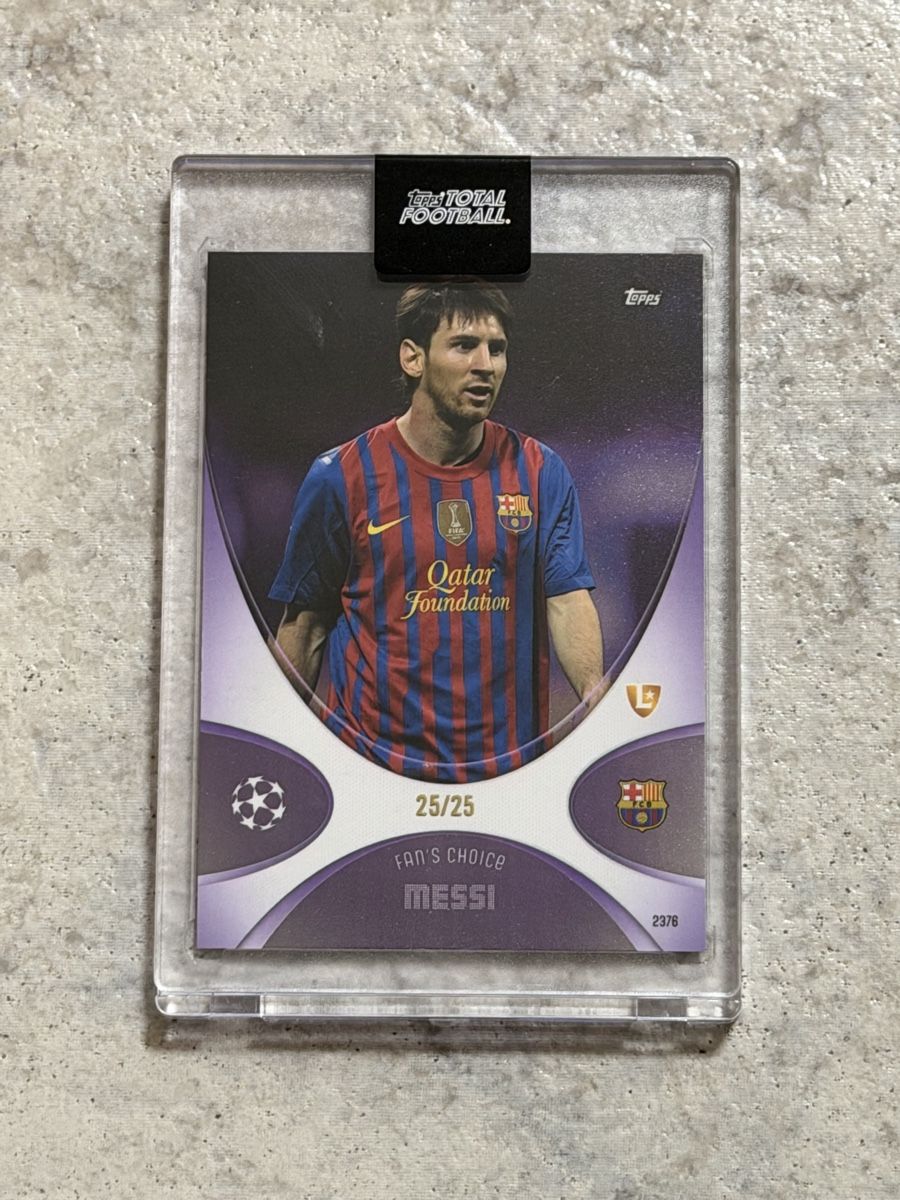 Topps Carte collezionabili: Lionel Messi 25/25 - Topps – Nuovo (secondo la descrizione) da Kaiseraugst venduto da 420n