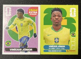 Vinícius Júnior extrasticker und normal panini Wm 2026