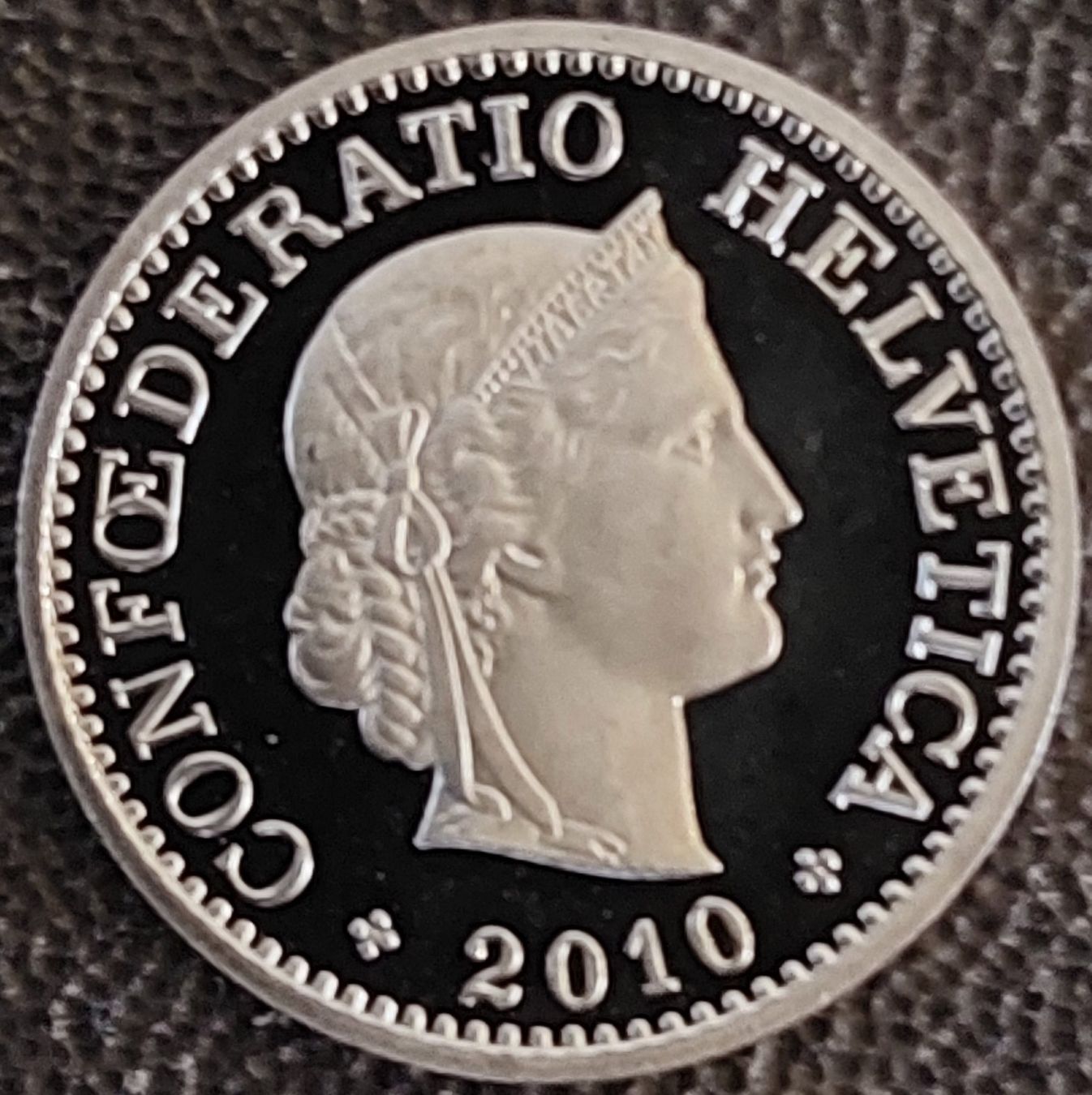 Tutti le monete: 10 Rappen 2010 stgl. / aus Münzsatz – Nuovo (secondo la descrizione) da Arch venduto da coinsandmore