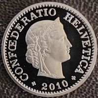 10 Rappen 2010 stgl. / aus Münzsatz