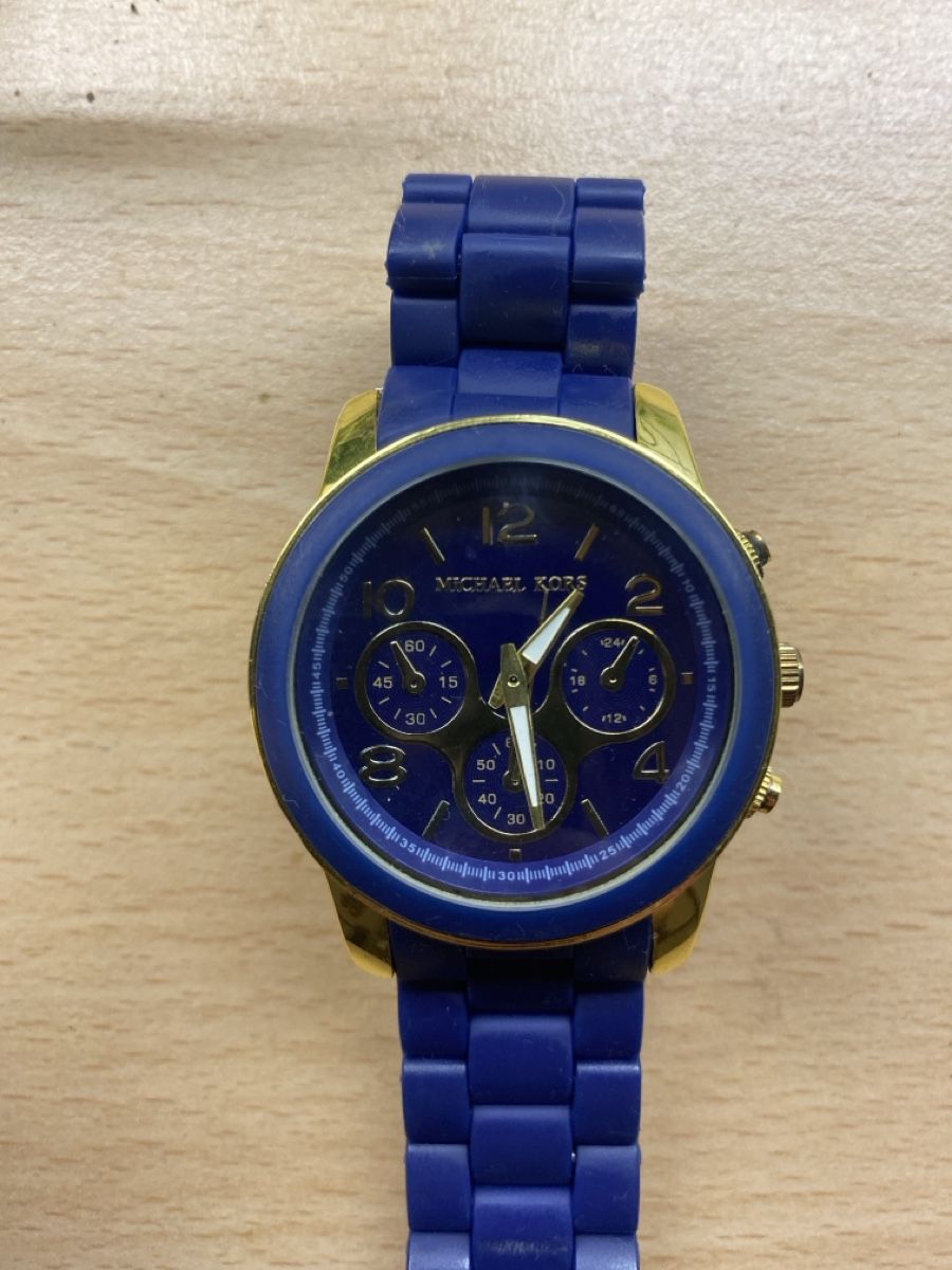 Michael Kors Orologi: Michael Kors Uhr blau – Usato da Wettingen venduto da vpr_9gz6 1