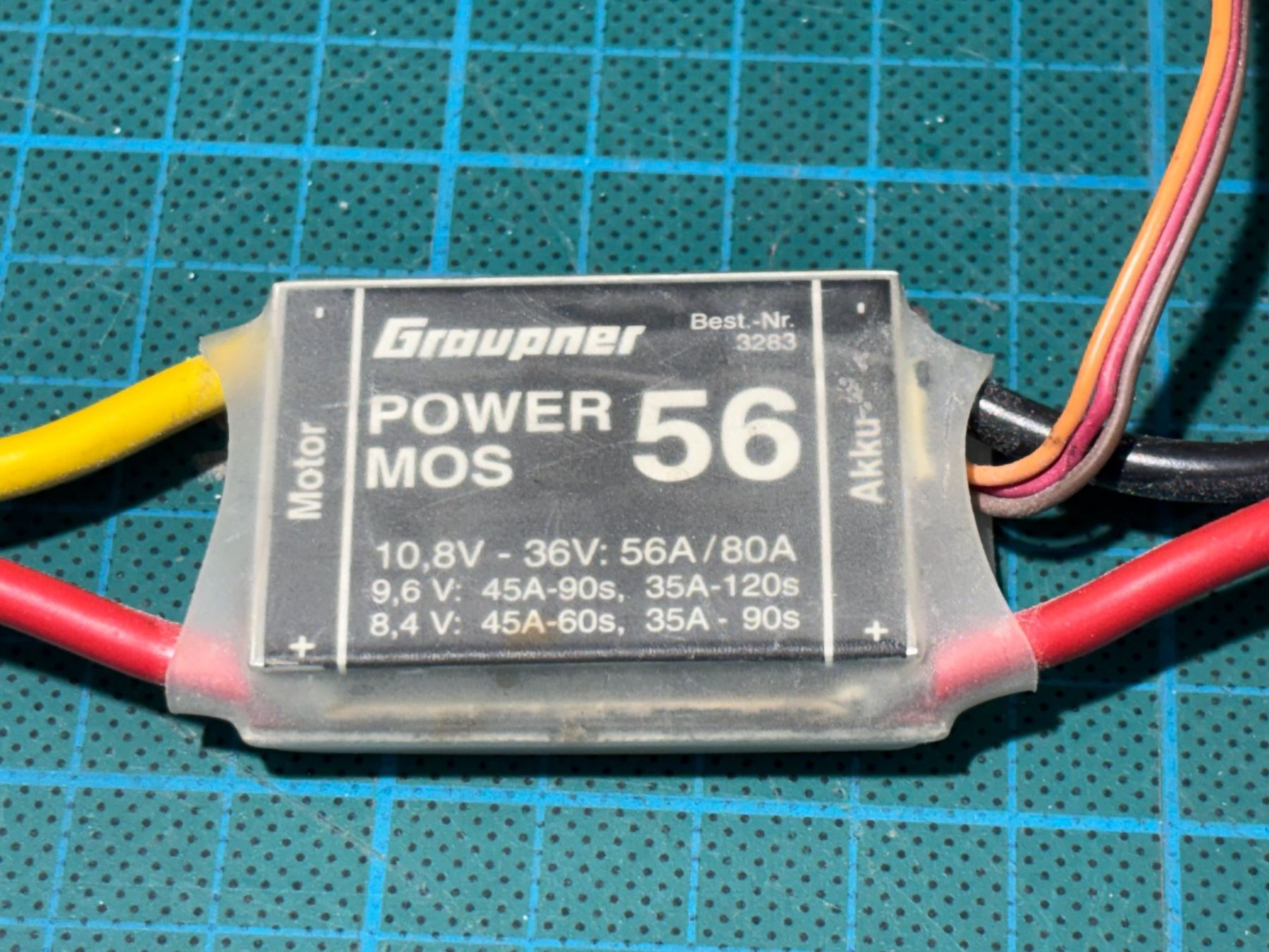 Graupner Modellismo RC: Graupner POWER MOS 56, gebraucht – Usato da Grüt (Gossau ZH) venduto da smer01 1