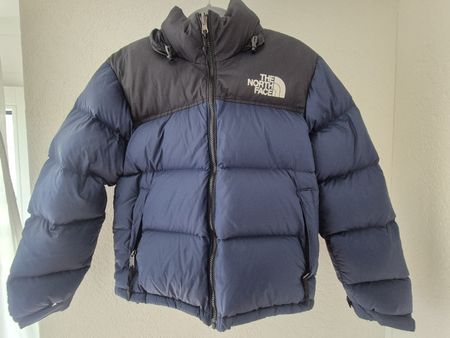 The North Face Retro Nuptse 700 Daunenjacke Blau M