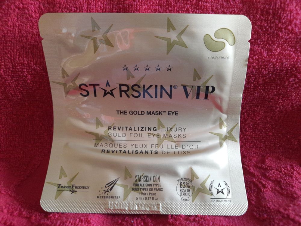 STARSKIN VIP Gold Handmaske 4x16g - Mit Sheabutter & Rosenöl, Feuchtigkeitsspendend