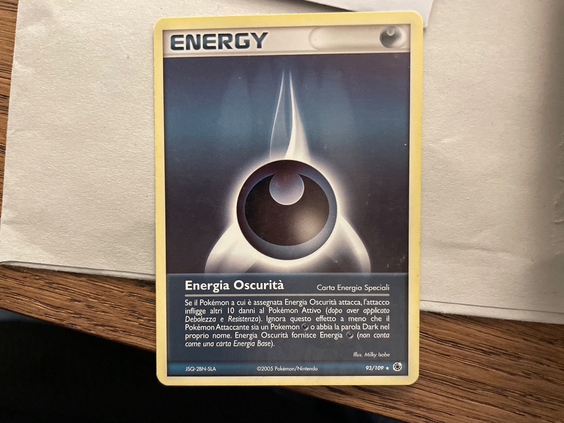 Pokémon Carte collezionabili: Energy  2005 – Usato da Genève venduto da Hoenn.