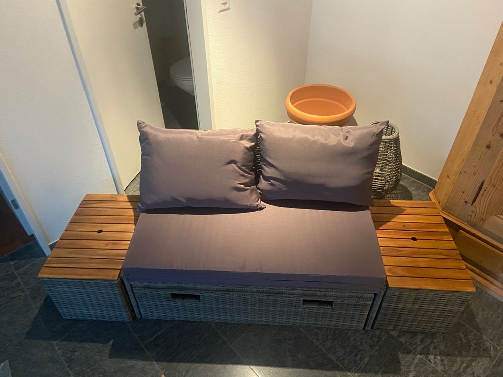 Loungesofa Gartenlounge zum Ausziehen Kaufen auf Ricardo